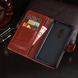 For Vodafone Smart N9 Business Style Luxury Vintage Leather Case