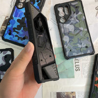 Camouflage Magsafe Shockproof Case For Samsung Galaxy S23 series