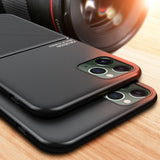 Brand New Design Ultra Thin Car Magnetic Soft Cover Case for iPhone 11 Pro Max X XR XS Max