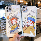 Cartoon Cute Lucky New All Wrapped Silicone Soft Case Back Cover For IPhone 11 Pro XS Max X XR
