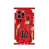 Cartoon Sports Art Decal Skin Soft Back Protector 3M Wrap Side Sticker for iPhone 15 14 series