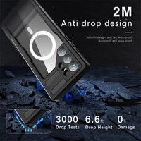 IP68 Waterproof Shockproof Dustproof Anti-Scratch Case For Galaxy S24 S23 Ultra Plus