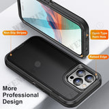 Heavy Duty Shockproof Anti-Scratch Rugged Case For iPhone 15 series