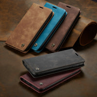 360 Magnetic Leather Wallet Case For Samsung Galaxy S10 Plus S10 Lite
