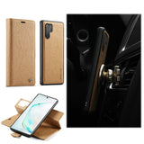Detachable Kraft paper Leather Wallet For Galaxy Note 10 Note 10 Plus