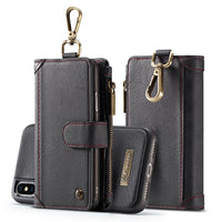 Multifunction Leather Case For iphone X 8 7 6 6s 6Plus