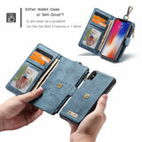 Multifunction Leather Case For iphone X 8 7 6 6s 6Plus