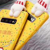 Christmas New Year Deer Santa Claus Case For Samsung Galaxy S10 Series Note 10 Series