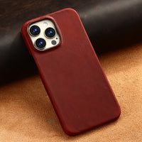 Luxury Retro Leather Case for iPhone 15 14 13 12 series