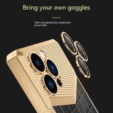 Crocodile Leather Pattern Magnetic Case for iPhone 14 13 12 series