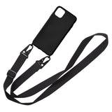 Travel Lanyard Silicone Cover with Neck Strap for iPhone 11