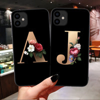 Custom Letter Case Soft TPU Cover Support Wireless Charging for iPhone 11 Pro Max