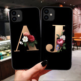 Custom Letter Case Soft TPU Cover Support Wireless Charging for iPhone 11 Pro Max