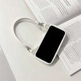 Cute Crescent Moon Hand Bag Shape Case for iPhone 14 13 12 series