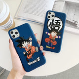 Cute Dragon Ball Z Soft Silicone Anti-knock Back Cover Case For iPhone 11 Series