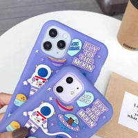Cute Cartoon Creativity Soft Back Cover Full protection Case for iPhone 11 Series