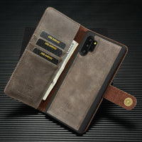 2 in 1 Magnetic Leather Wallet Case For Samsung Galaxy Note 9 Note 10 Pro S10 E Plus A50 A70