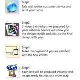 DIY Name Custom Design Print Case Cover For iPhone Soft Silicone TPU Coque Capa