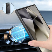 Detachable Magnetic Leather Wallet Card Slots Case For Samsung Galaxy S24 S23 Ultra Plus