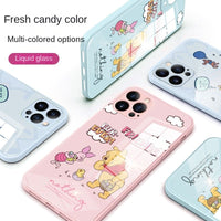 Silicone Cartoon Case for iPhone 14 13 12 series