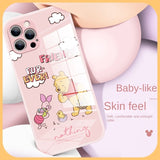 Silicone Cartoon Case for iPhone 14 13 12 series