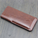 Microfiber Leather Double Liner Protective Pouch Business Bag Case for Samsung Galaxy Fold