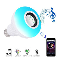 Bluetooth LED Light Bulb Speaker