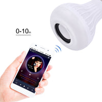 Bluetooth LED Light Bulb Speaker