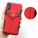 2019 New Pattern Button Bag Cases for iPhone X XS XR XS Max 7 8 Plus