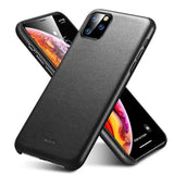 Premium Real Leather Case Slim Full Leather Shockproof Protective Phone Case for iPhone 11 11 Pro 11 Pro Max