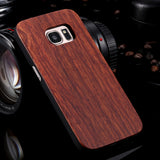 Samsung Galaxy S8 S9 Plus Real Wooden Case