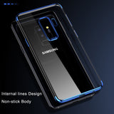 Luxury Case For Samsung Note 8 S8 S9 Plus Transparent Silicon