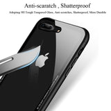 Tempered Glass Phone Case For iPhone X XS Max Transparent