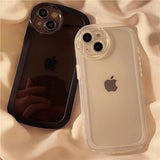 Trendy Cute Fashion Bear Silicone Case For iPhone 14 13 12 series