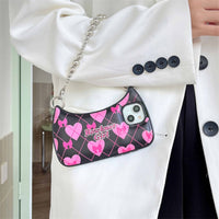 Fashion Bow Hand Bag Case for iPhone 14 13 12 series