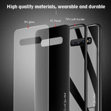 New Fashion Gradient Tempered Glass For Samsung Galaxy S10 S9 S8 Plus Note 8 9 10