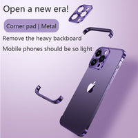 Metal Washable Shockproof Lens Protection Corner Pad For iPhone 14 13 12 series