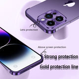 Metal Washable Shockproof Lens Protection Corner Pad For iPhone 14 13 12 series