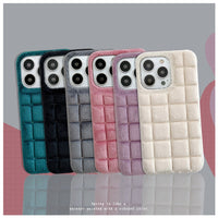 Fashion Soft Fur Plush Case for iPhone 14 13 12 series