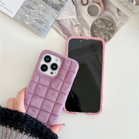 Fashion Soft Fur Plush Case for iPhone 14 13 12 series