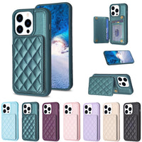 Flip Cards Solt Leather Wallet Case For iPhone 14 13 12 series