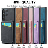 Flip Leather Card Slot Wallet Case for Samsung Galaxy S23 S22 Ultra Plus