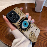 Glitter Eye Bling Soft TPU Case For iPhone 14 13 12 series