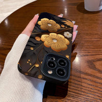 3D Flower Soft TPU Case For iPhone 14 13 12 series