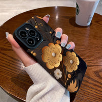 3D Flower Soft TPU Case For iPhone 14 13 12 series