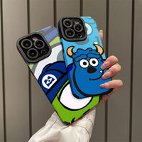 Cool Cartoon Monster Soft TPU Cases For iPhone 14 13 12 series