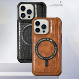 Magnetic Leather Case For iPhone 14 13 12 series