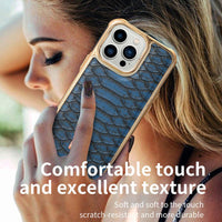 Luxury TPU Leather Case for iPhone 14 13 12 series