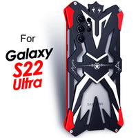 Aluminum Metal Armor Case For Samsung Galaxy S23 S22 S21 Ultra Plus