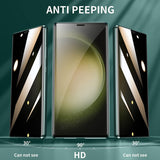 360° Metal Magnetic Full Surround With Screen Camera Tempering Glass Protection Case For Samsung Galaxy S23 S22 S21 Ultra Plus